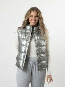 STELLA + GEMMA - Colton Puffer - Silver