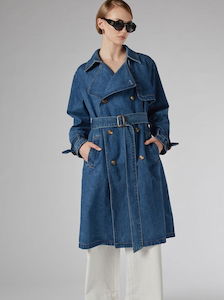 DRICOPER - Reya Denim Trench Coat