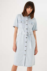 GARCIA - Denim Dress - Morning Blue