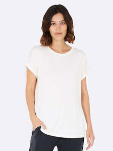 BOODY - Downtime Lounge Top Natural White