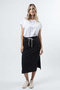 Clothing: STELLA + GEMMA - Essentials Skirt - Black