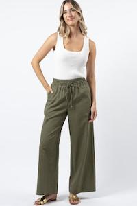 STELLA + GEMMA - Laurel Pants Olive Grove