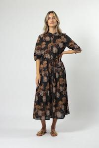 Clothing: STELLA + GEMMA - Amber Dress Dried Hydrangeas