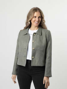 STELLA + GEMMA - Jackie Blazer Olive