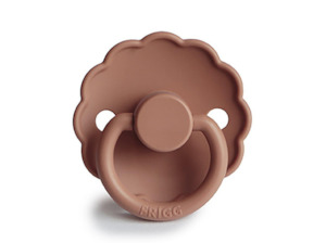 Clothing: FRIGG - Daisy Pacifier Latex - Rose Gold S/2