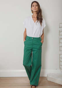 DALSTON - Sandy Pant Lime