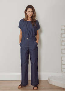 Clothing: DALSTON - Sandy Pant Indigo Chambray