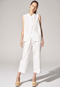 POL - Ava Convertible Pant White