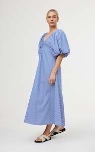 Clothing: KINNEY - Mimi Dress Riviera Stripe