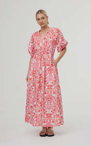 Clothing: KINNEY - Martina Dress Las Palmas