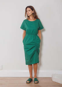 DALSTON - Daphne Dress Lime