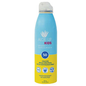 Accessories: Kids Waterproof Sunscreen Spray SPF 50