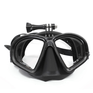 Freedive Capture Mask with action camera mount