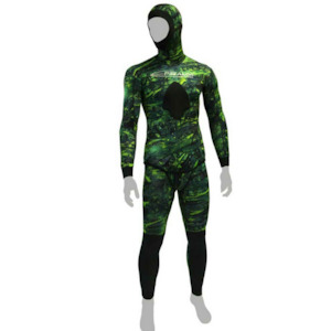 Freediving Wetsuits: Epsealon Green Fusion 3mm