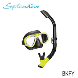 Tusa Splendive Adult Mask and Snorkel Set