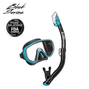 Tusa Black Series Adult Snorkeling Set - SERENE