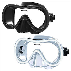 Childrens Snorkelling Sets: Seac Salina Junior Mask | Black