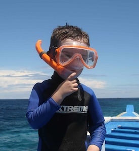 Oceo Junior Mask & Snorkel Set