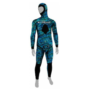 Snorkelling Wetsuits: Epsealon Blue Fusion 3mm