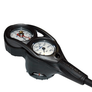 Apeks Triple Gauge - SPG, Depth & Compass