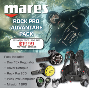 Mares Rock Pro Advantage Package