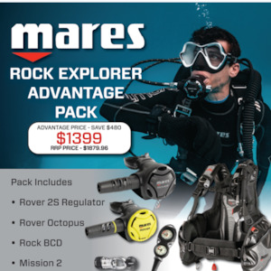 Mares Rock Explorer Advantage Package