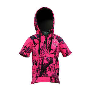 Ridgeline: Ridgeline Kids Little Weapon Hoodie Hyper Pink Camo