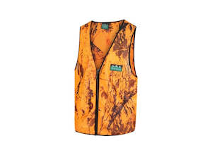 Ridgeline Full Zip Safety Vest Blaze Camo