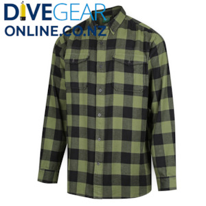 Ridgeline: Ridgeline Mens Organic Green Check Shirt