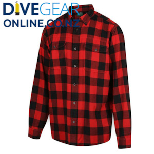 Ridgeline: Ridgeline Mens Organic Red Check Shirt