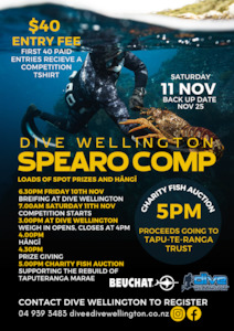 Dive Trip: Spearo Comp Registration