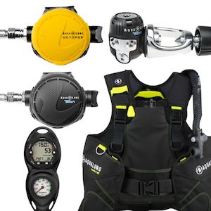 Wave and Titan Scuba Package