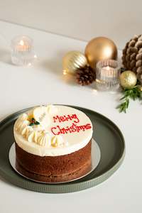 Carrot Christmas Cake - Small