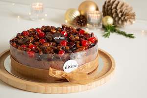 Divine Christmas Fruit Cake