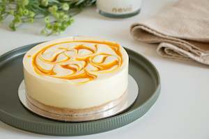 Mango and Passionfruit Chessecake