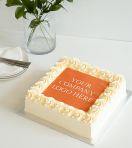 Bakery (with on-site baking): Edible Image Cake Slab - Buttercream