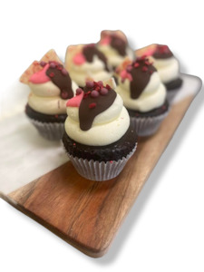 Valentines Chocolate Cupcakes