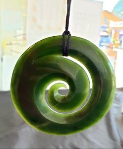 Koru- NZ Greenstone 80mm