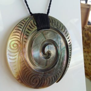 Seashell Koru Style Pendant