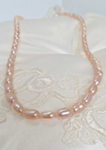 FreshWater Pearl Peach Drop Necklace