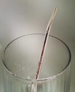 Reusable Silver Drinking Straw