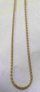 Wheat Sheaf Chain 45cm 9ct Yellow Gold