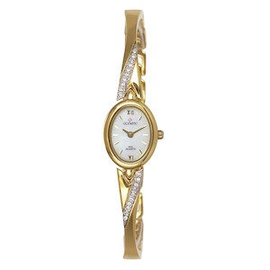 Olympic Ladies Oval Gold Elegant Watch 75360