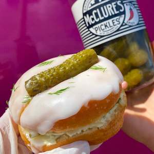 Bakery (with on-site baking): Pickle Donut