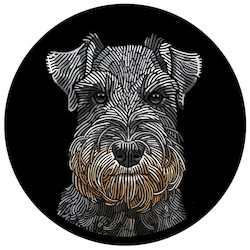 Doggieology Art - Schnauzer