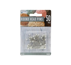 Round Head Pin Pearl Pin 50pcs