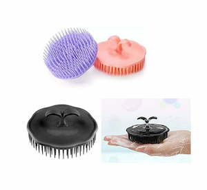 Shower Hair Brush Massage Comb 3pcs Assorted