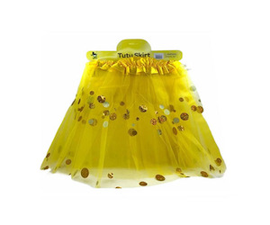 Tutu Skirt 40cm Shining Dot – Yellow