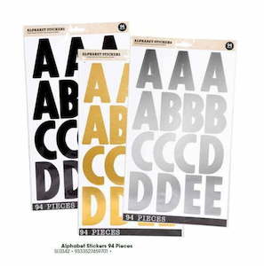 Alphabet Stickers SL0342