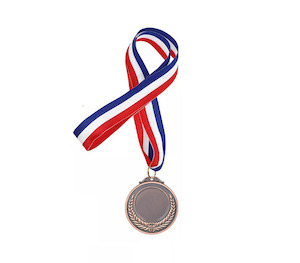 Award Medal Bronze With Lanyard